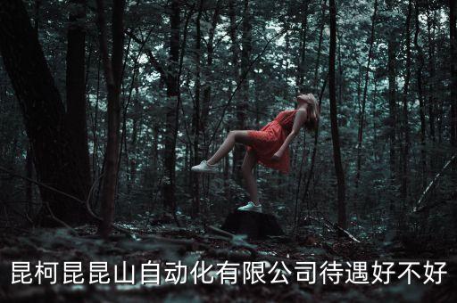 昆柯昆昆山自動化有限公司待遇好不好