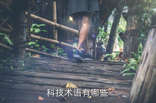 科技術(shù)語有哪些