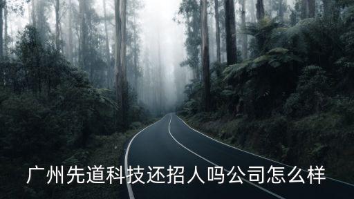 廣州先道科技還招人嗎公司怎么樣