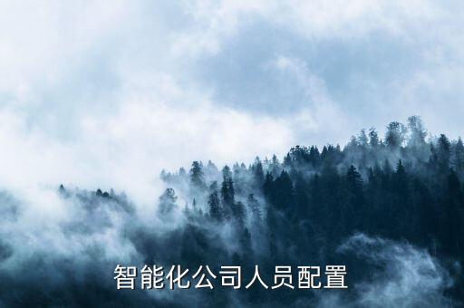 智能化公司人員配置