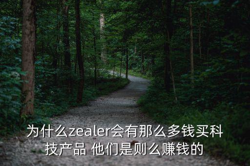 為什么zealer會(huì)有那么多錢買科技產(chǎn)品 他們是則么賺錢的