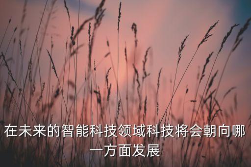 在未來的智能科技領(lǐng)域科技將會朝向哪一方面發(fā)展