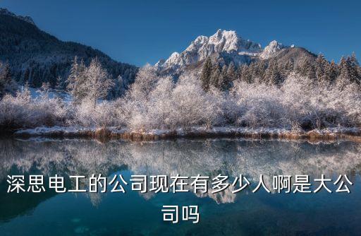 每刻深思智能科技多少人，深思電工的公司現(xiàn)在有多少人啊是大公司嗎