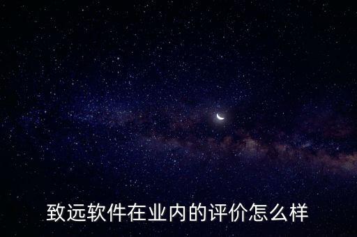 致遠(yuǎn)軟件在業(yè)內(nèi)的評(píng)價(jià)怎么樣