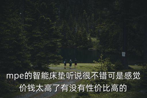 mpe的智能床墊聽說很不錯可是感覺價錢太高了有沒有性價比高的