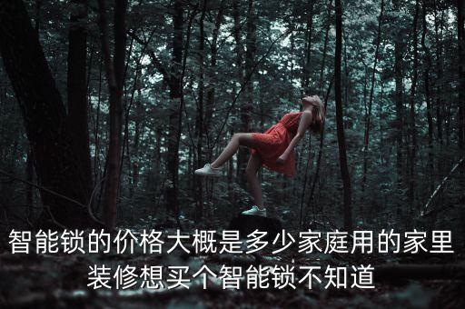 智能鎖的價格大概是多少家庭用的家里裝修想買個智能鎖不知道
