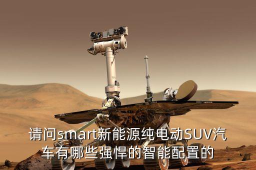 新能源車都有什么智能科技，請問smart新能源純電動SUV汽車有哪些強悍的智能配置的