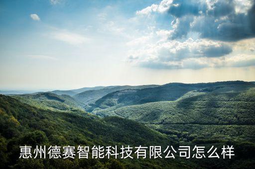惠州德賽智能科技有限公司怎么樣