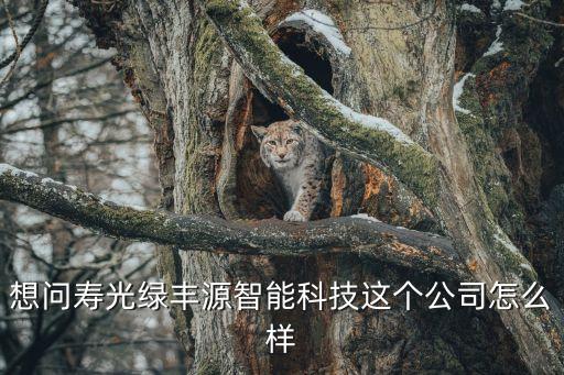 想問壽光綠豐源智能科技這個公司怎么樣