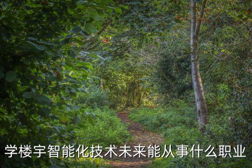 學樓宇智能化技術未來能從事什么職業(yè)