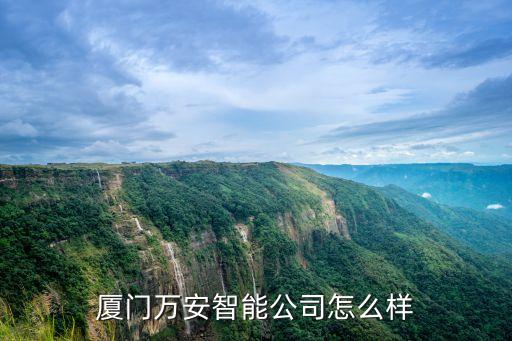 廈門萬安智能公司怎么樣