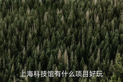 上海科技館有什么項(xiàng)目好玩