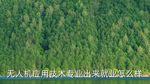 無人機應用技術專業(yè)出來就業(yè)怎么樣