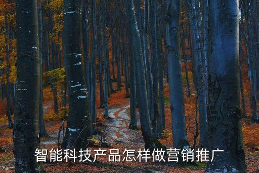 智能科技產(chǎn)品怎樣做營銷推廣