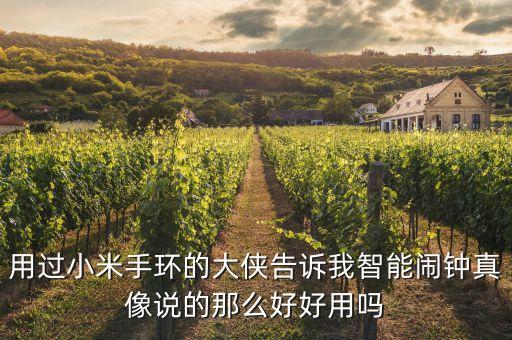 黑科技智能鐘表系統(tǒng)怎么樣，用過小米手環(huán)的大俠告訴我智能鬧鐘真像說的那么好好用嗎