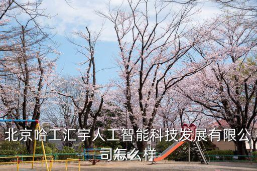北京哈工匯宇人工智能科技發(fā)展有限公司怎么樣