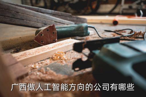 廣西做人工智能方向的公司有哪些
