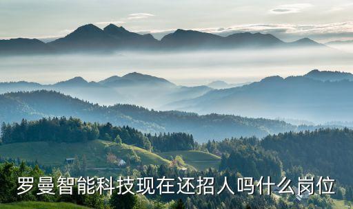 羅曼智能科技現(xiàn)在還招人嗎什么崗位