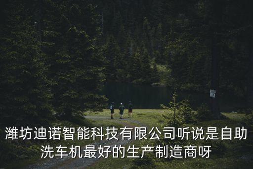 濰坊迪諾智能科技有限公司聽說是自助洗車機最好的生產(chǎn)制造商呀