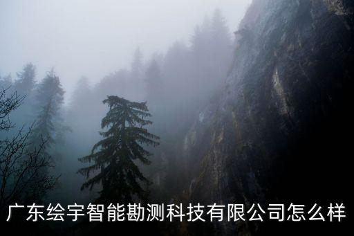 廣東繪宇智能勘測科技有限公司怎么樣