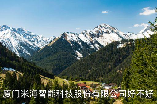 廈門米海智能科技股份有限公司好不好