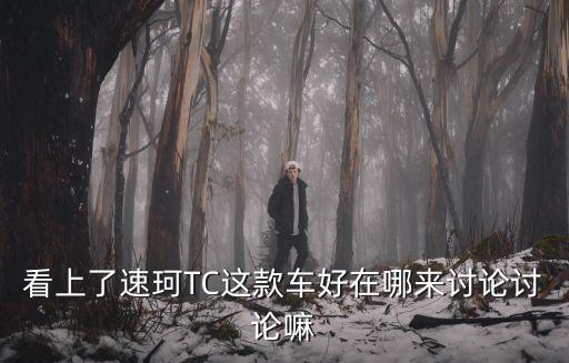 看上了速珂TC這款車好在哪來討論討論嘛