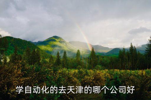 學(xué)自動(dòng)化的去天津的哪個(gè)公司好