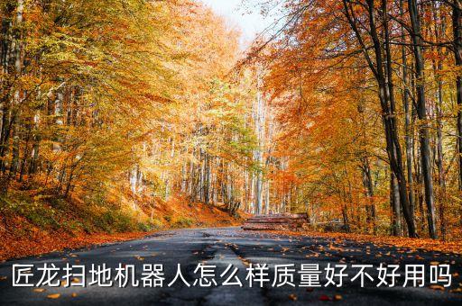 匠龍掃地機器人怎么樣質(zhì)量好不好用嗎