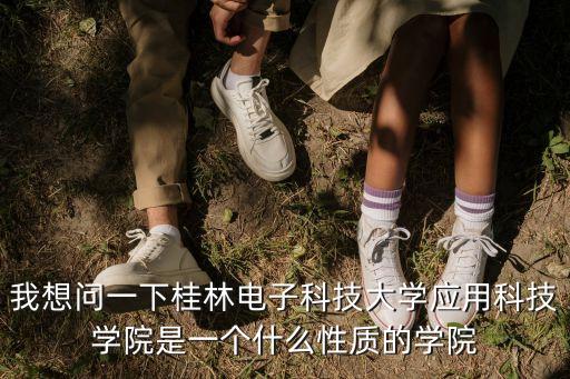 我想問一下桂林電子科技大學(xué)應(yīng)用科技學(xué)院是一個(gè)什么性質(zhì)的學(xué)院
