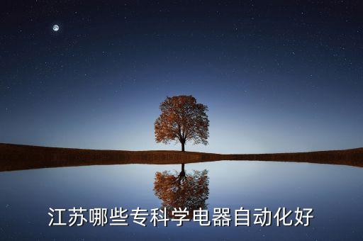 江蘇哪些?？茖W(xué)電器自動化好