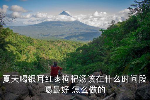 夏天喝銀耳紅棗枸杞湯該在什么時(shí)間段喝最好 怎么做的