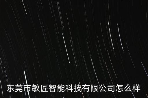 廣東曉匠智能科技怎么樣，廣東犇匠智能科技有限公司怎么樣
