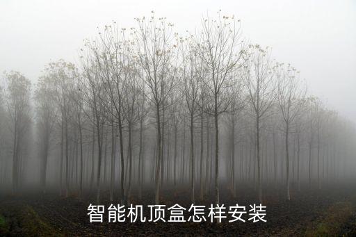 智能機(jī)頂盒怎樣安裝