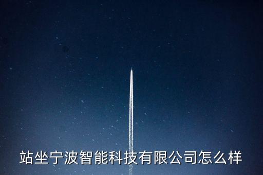 站坐寧波智能科技有限公司怎么樣