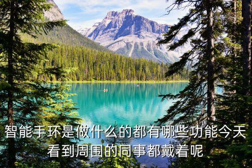 智能手環(huán)是做什么的都有哪些功能今天看到周圍的同事都戴著呢