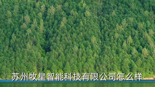 蘇州牧星智能科技有限公司怎么樣