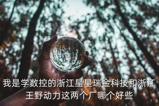 我是學(xué)數(shù)控的浙江星星瑞金科技和浙江王野動(dòng)力這兩個(gè)廠哪個(gè)好些
