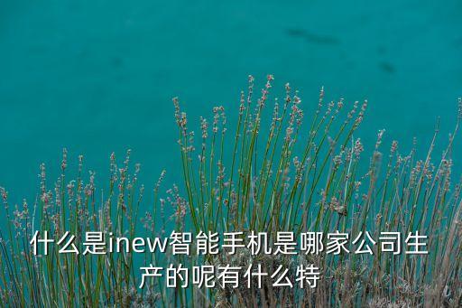 什么是inew智能手機(jī)是哪家公司生產(chǎn)的呢有什么特
