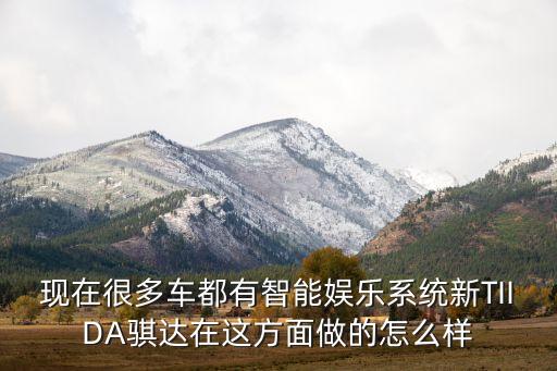 現(xiàn)在很多車都有智能娛樂系統(tǒng)新TIIDA騏達在這方面做的怎么樣