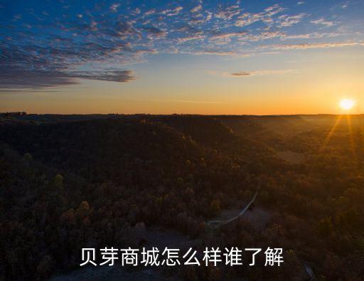 貝芽商城怎么樣誰了解