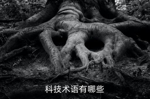 科技術語有哪些