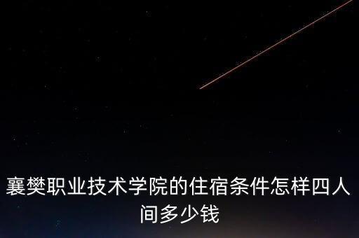 襄樊邁致智能科技怎么樣，襄樊職業(yè)技術學院的住宿條件怎樣四人間多少錢