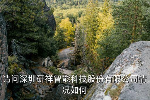 請問深圳研祥智能科技股份有限公司情況如何