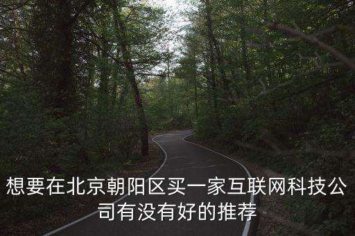 想要在北京朝陽區(qū)買一家互聯(lián)網(wǎng)科技公司有沒有好的推薦