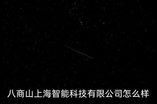 智能科技怎么解決成本，八商山上海智能科技有限公司怎么樣