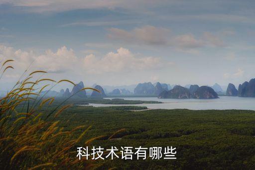 科技術(shù)語(yǔ)有哪些