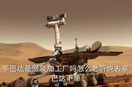 辛巴達(dá)是服裝加工廠嗎怎么老聽說去辛巴達(dá)下單