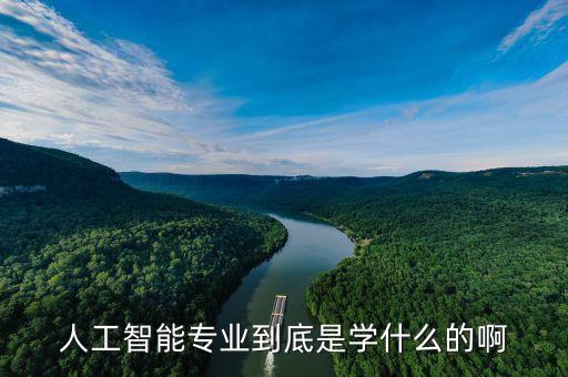 人工智能專業(yè)到底是學(xué)什么的啊