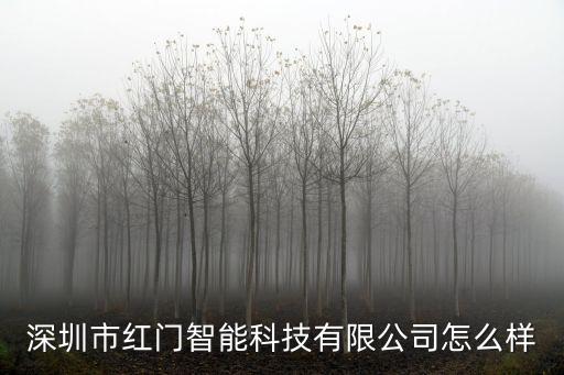 深圳市紅門智能科技有限公司怎么樣