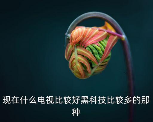 現(xiàn)在什么電視比較好黑科技比較多的那種